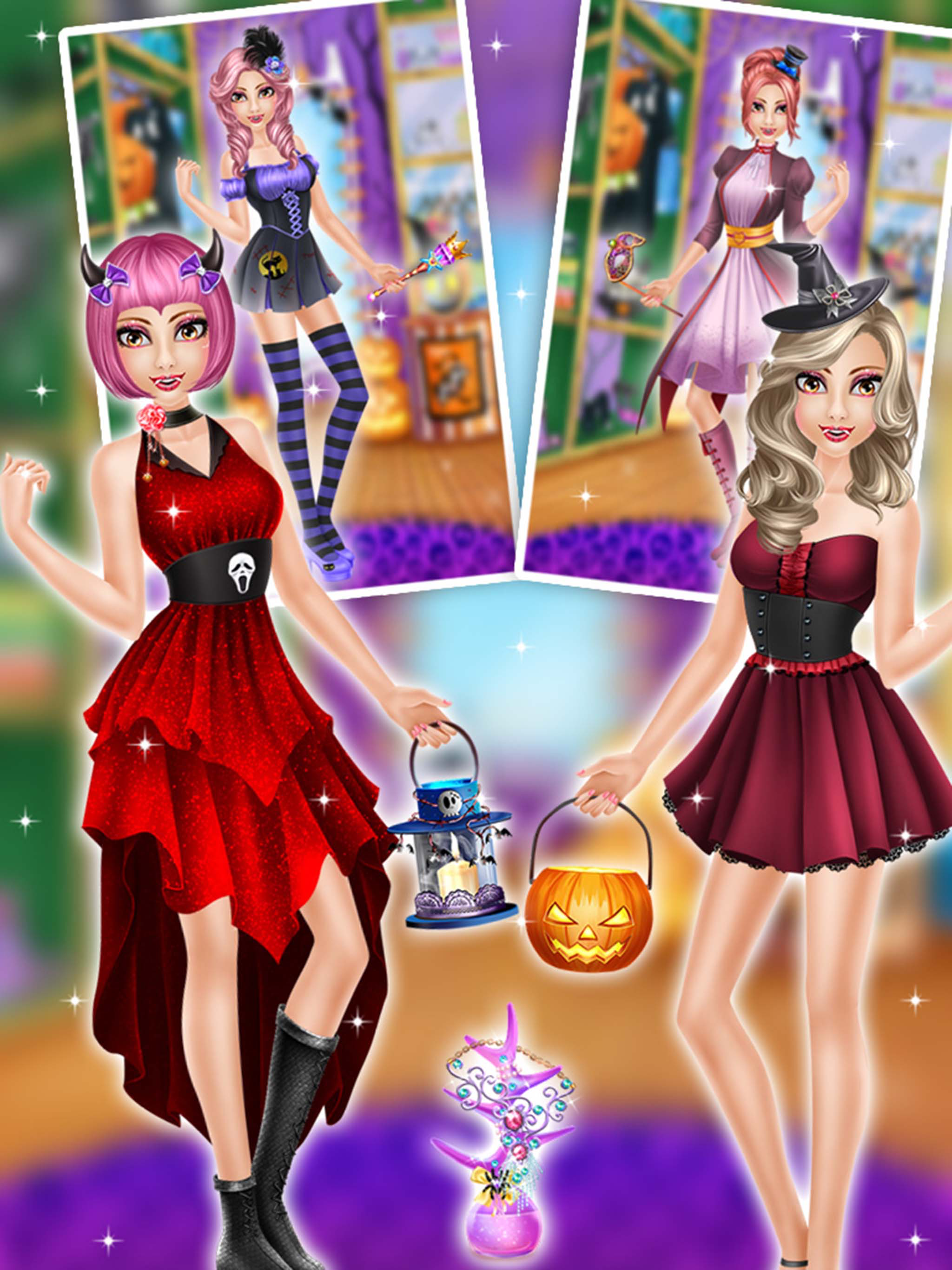 Halloween Makeover Salon - Halloween Makeup screenshot 10