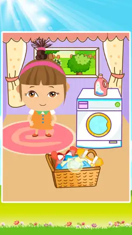 Game screenshot Amy Clothes Washing Dresses,Laundry games apk