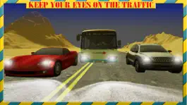 Game screenshot Desert Bus Driving Simulator - An adrenaline rush of cockpit view with your giant vehicle hack