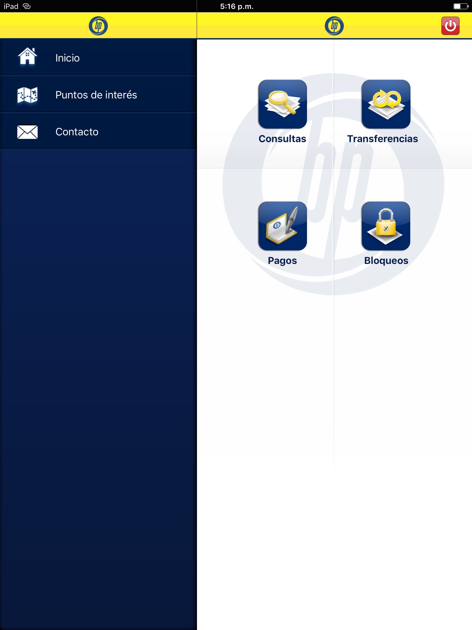 BANPAIS para iPad screenshot 3