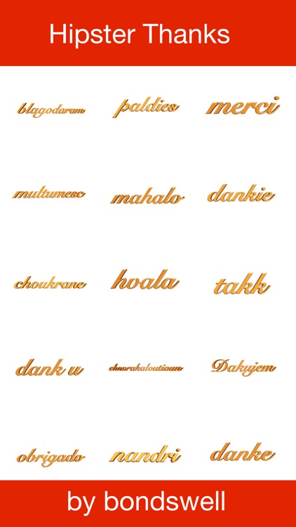 Hipster Thanks