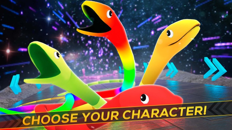 Roll Snake Survival Dash. Animal Running Adventure
