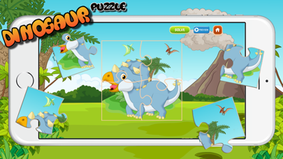 Solve Dinosaur Jjigsaw Puzzle for Animated Toddlerのおすすめ画像3