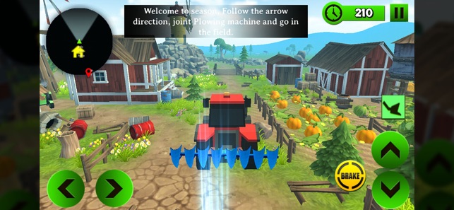 Block Farming Tractor Sim(圖2)-速報App