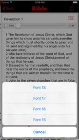 American Standard Version Bible (Audio) screenshot