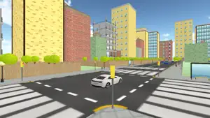 VR Real Traffic Road Crossing For Virtual Glasses screenshot #4 for iPhone