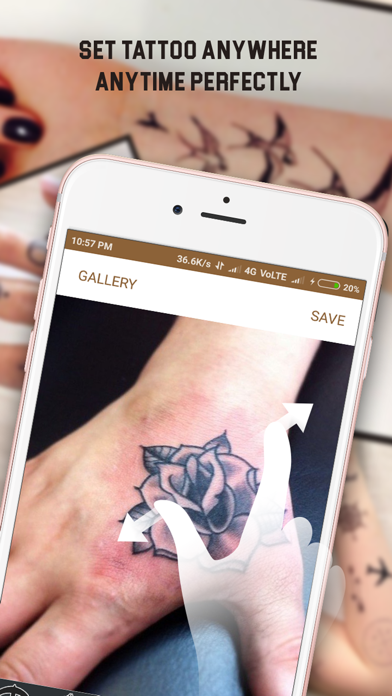 Screenshot #3 pour Tattoos my photo