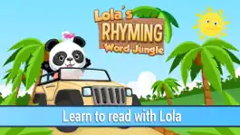 Game screenshot Learn to Read with Lola - Rhyming Word Jungle mod apk