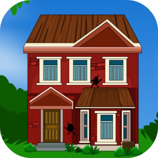 Forest Old House Robbery Icon