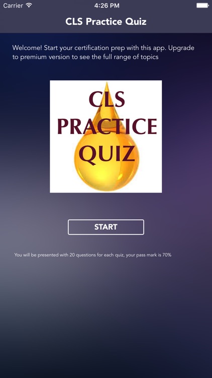 Practice Quiz for CLS