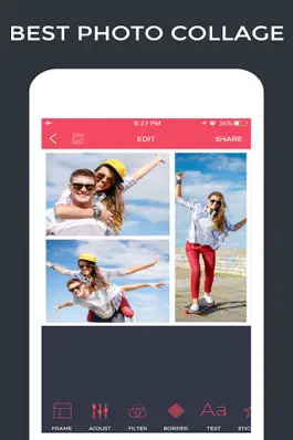 Game screenshot Pixjoint - Picture collage & Photo Editor with Camera Effects mod apk