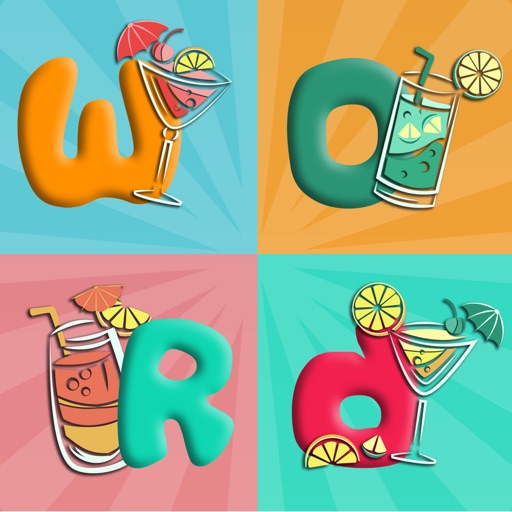 Word Search Drinks Puzzle Icon