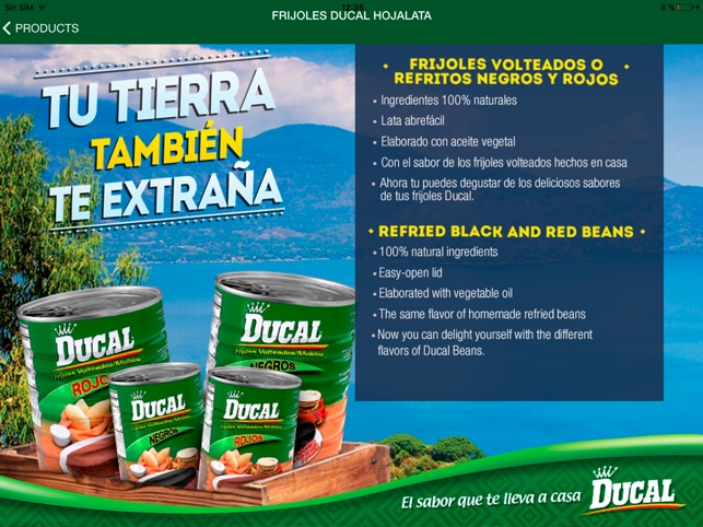 Ducal App Ipad