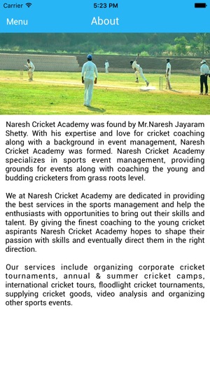 Naresh Cricket Academy