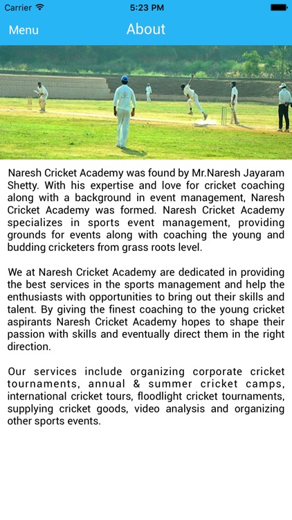 Naresh Cricket Academy