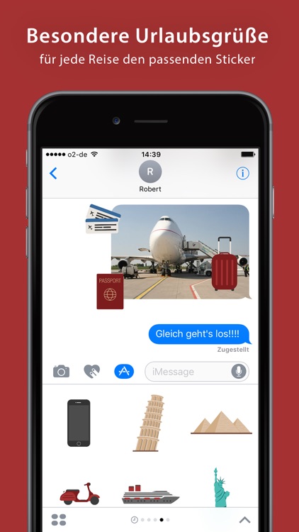 Travel Sticker Pack - iMessage screenshot-4