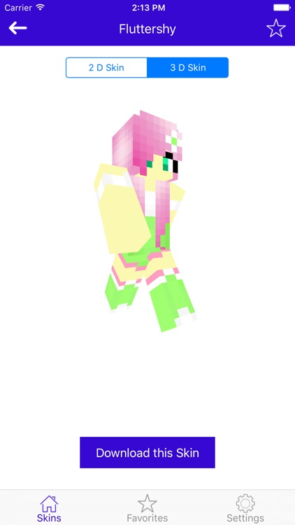Sweet Little Pony Skins for Minecraft PC & PE