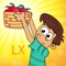 Fruit Seller Basket Toss LX - Flick Farm Crop Collecting Game