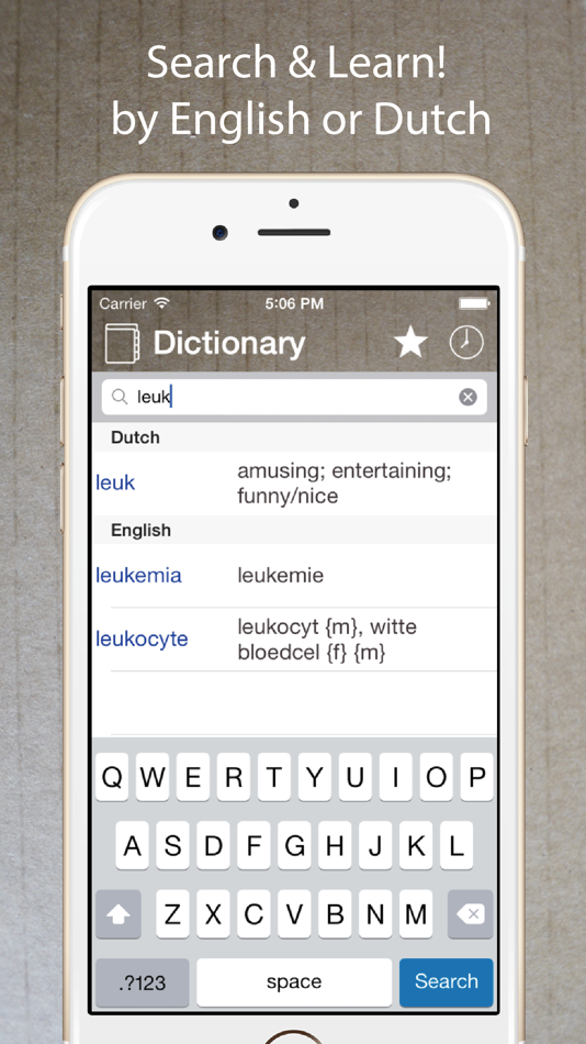 Dutch English Dictionary Lite - 5.1.0 - (iOS)