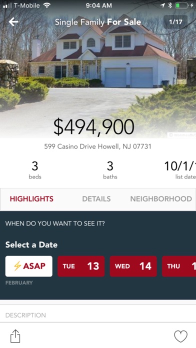 Crossroads Realty Home Search screenshot 2