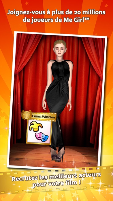 Screenshot #1 pour Me Girl Celebs - Dress your way to movie stardom!