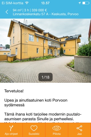 Oikotie Myytävät Asunnot screenshot 4