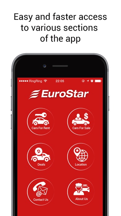 Screenshot #1 pour EuroStar Rent-A-Car