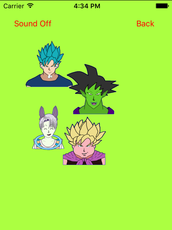 Screenshot #6 pour CharacterMaker for Dragon Ball