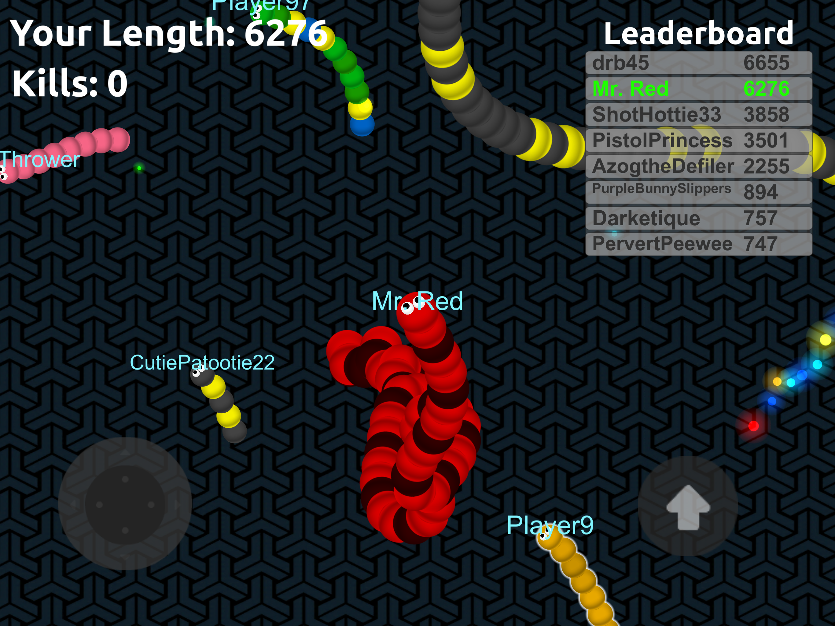 Snake Eat Color Dots screenshot 6