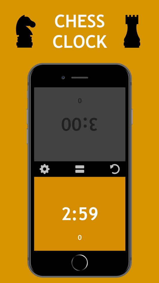 #1. Chess Clock for Chess (iOS) 由: Georgi Zlatinov