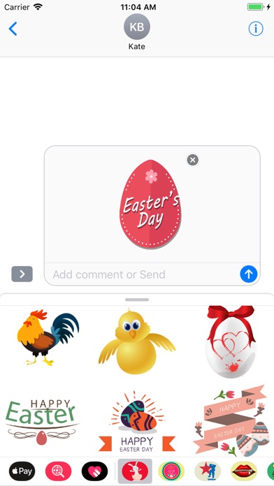 Easter Stickers 2018 screenshot 4
