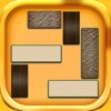 Wooden Blocks Puzzle : sliding tiles logic board game