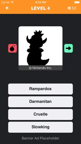 Game screenshot PokeShadow - Monster Guess Quiz for Pokemon Fan mod apk