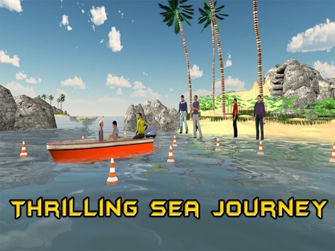 Screenshot #5 pour Bateau à moteur 3D simulateur - Ride bateaux à grande vitesse dans ce jeu de simulation de conduite