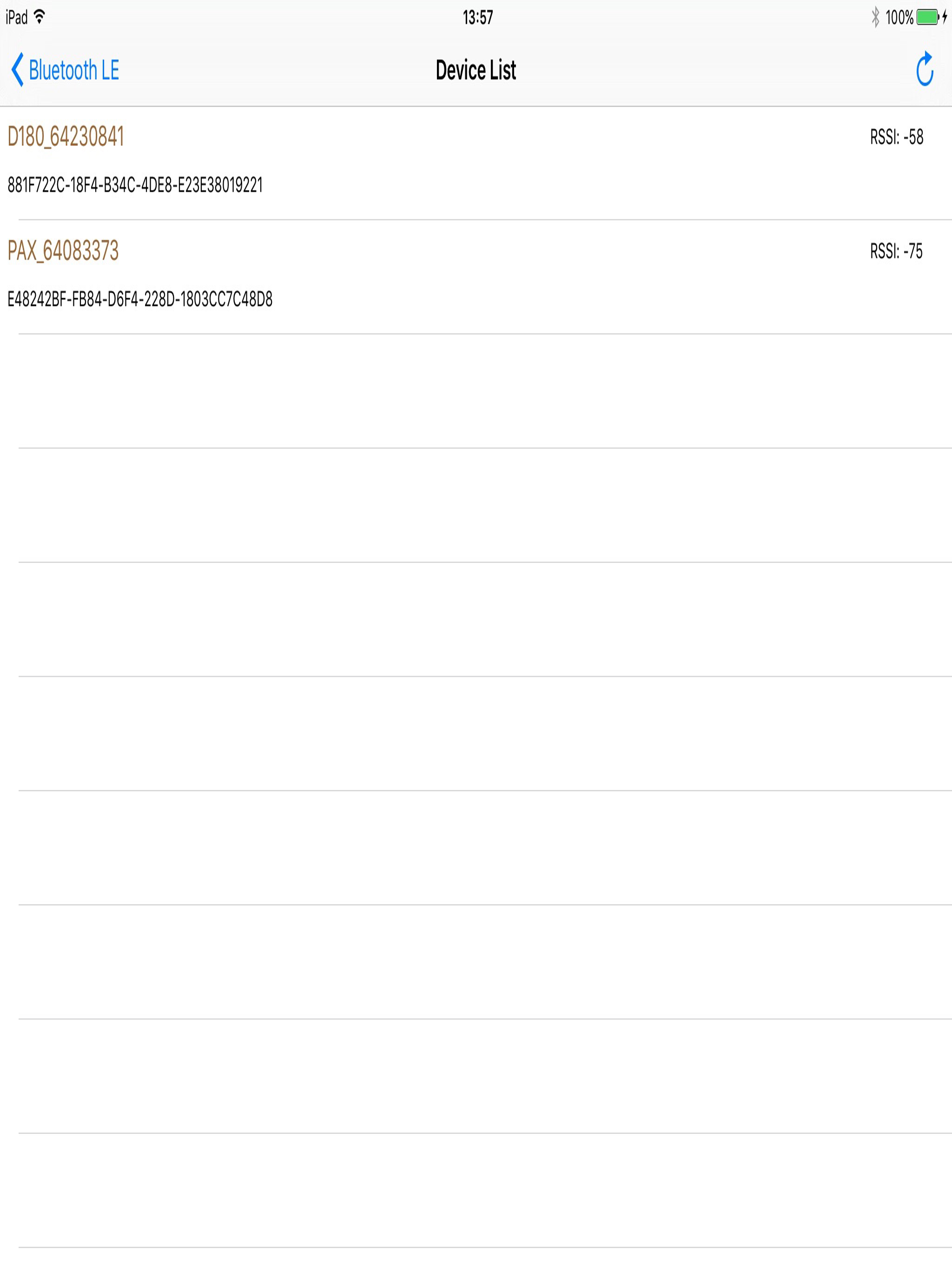 PAX BLE screenshot 6