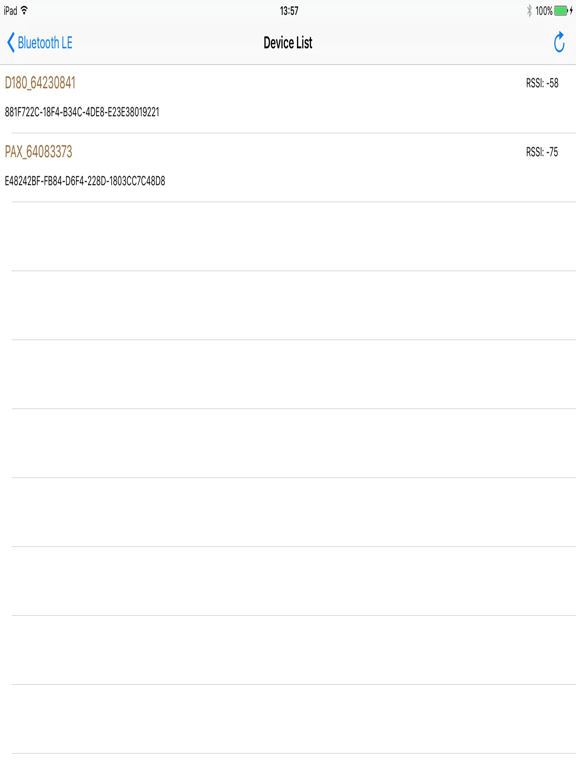 Screenshot #5 pour PAX BLE