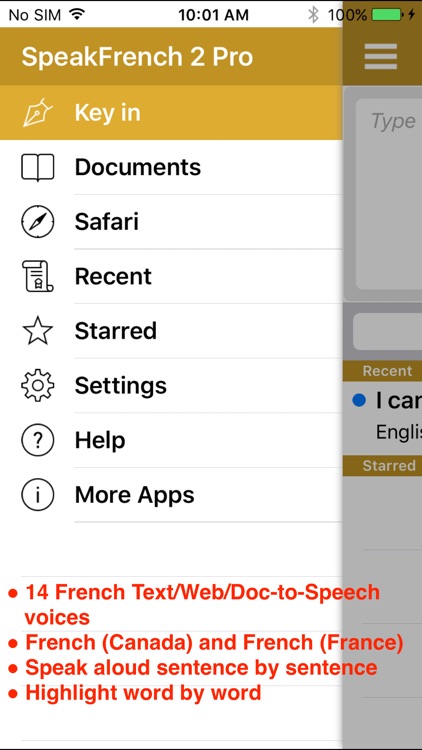 SpeakFrench 2 Pro (14 French Text-to-Speech) screenshot-0