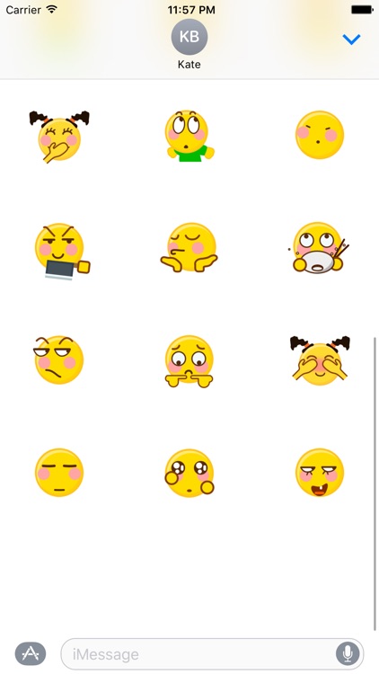 Grimace-Animated emoji stickers