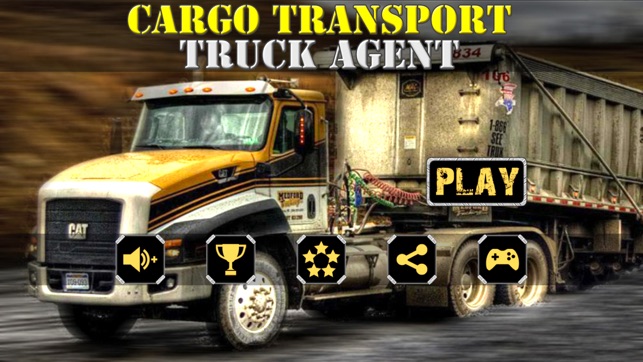 Cargo Transport Truck Agent 3D