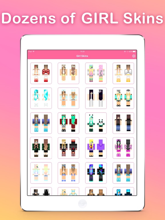 Screenshot #4 pour Girl Skins Free for Minecraft