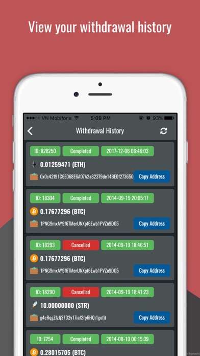 Screenshot #3 pour BXBitcoin - Tracking & Analyse
