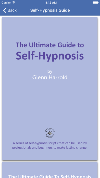 Law of Attraction Hypnosis by Glenn Harrold Screenshot