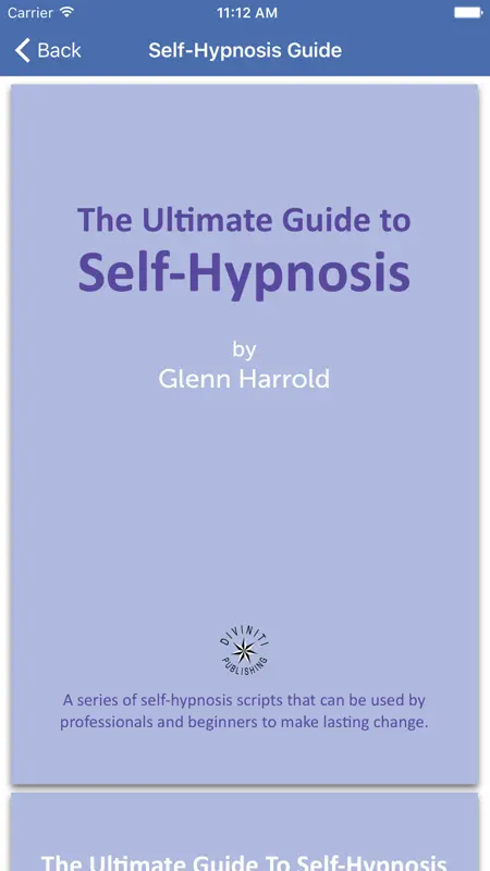 Law of Attraction Hypnosis by Glenn Harrold screenshot 4 of 5
