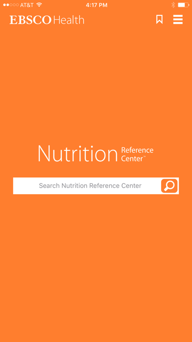 Screenshot #1 pour Nutrition Reference Center