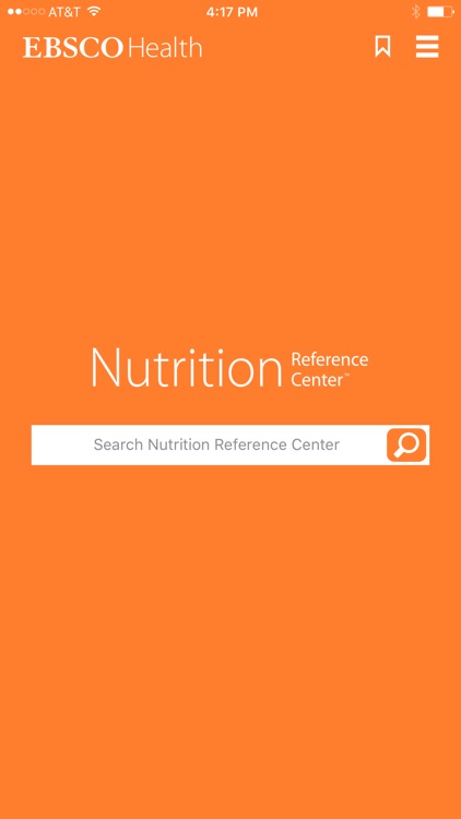 Nutrition Reference Center
