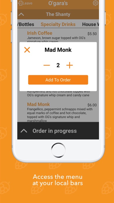 BarBud: Mobile Drink Ordering screenshot 2