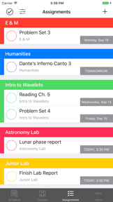 My Student Planner screenshot