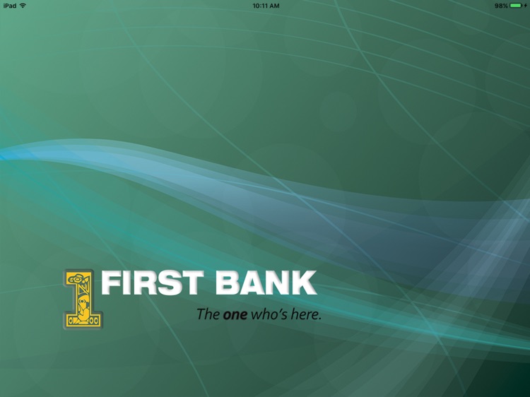 First Bank – Tablet Banking