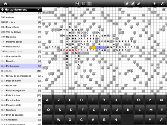 iCroisés Mots croisés fléchésのおすすめ画像3