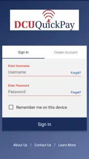 dcu quickpay iphone screenshot 1